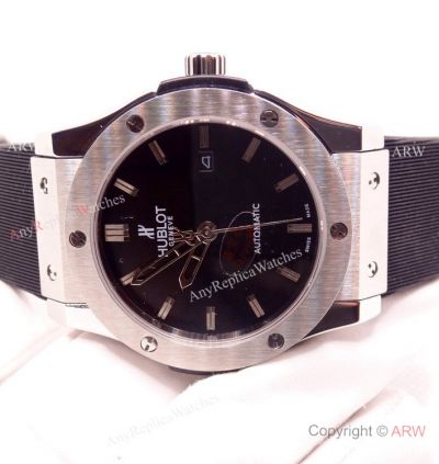 Best Quality Replica Hublot Classic Fusion Automatic Watch 43mm Black Dial